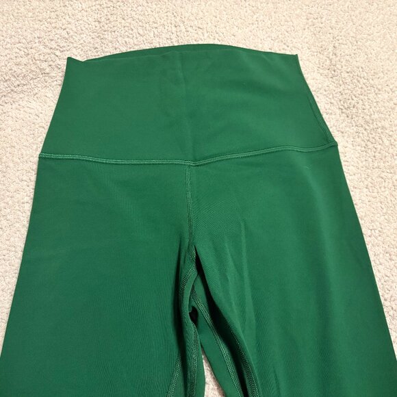 Lululemon Align Set - High-Rise Pant 25" & Tank Top Everglade Green - Picture 10 of 12
